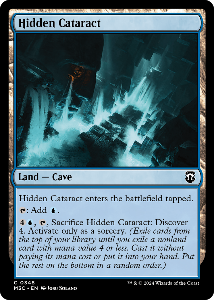 Hidden Cataract [Modern Horizons 3 Commander] | Silver Goblin