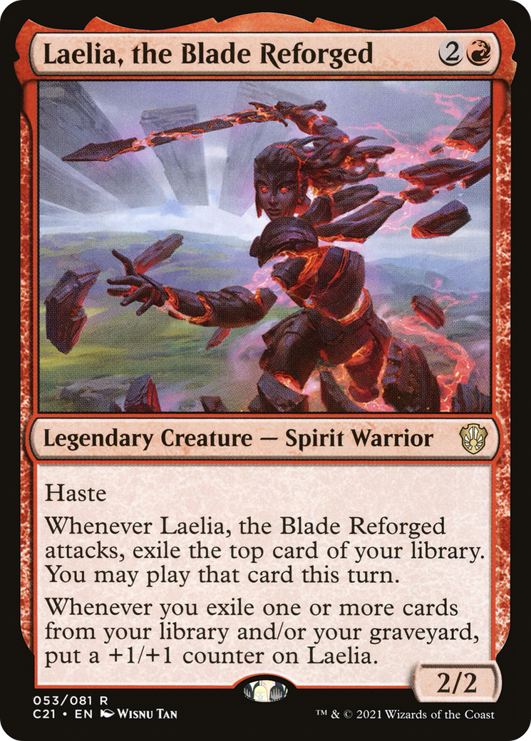 Laelia, the Blade Reforged [Commander 2021] | Silver Goblin