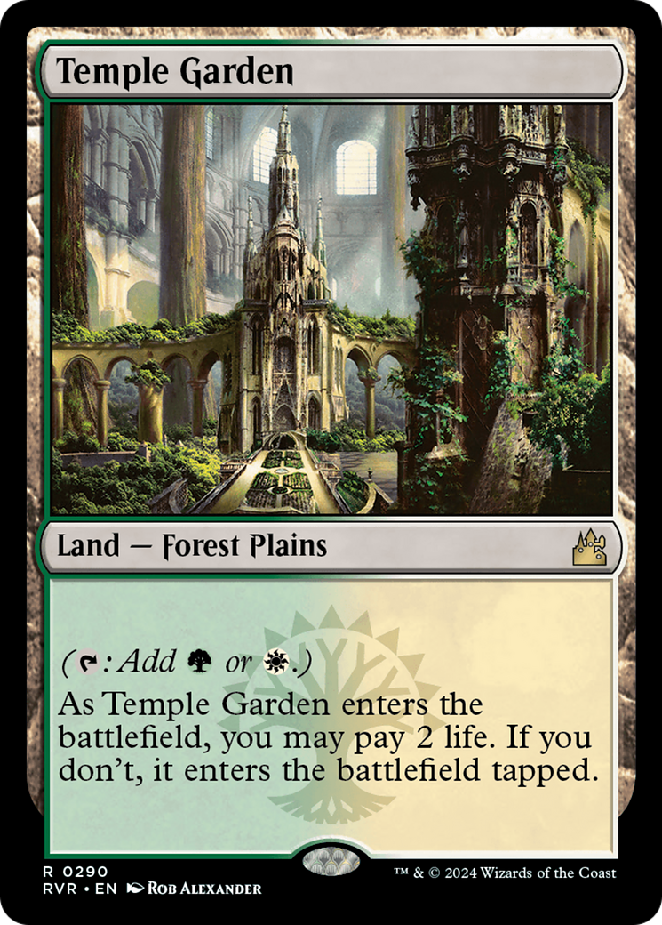 Temple Garden [Ravnica Remastered] | Silver Goblin