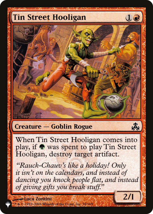 Tin Street Hooligan (GPT-78)