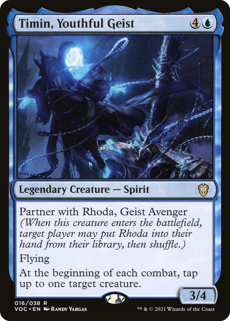 Timin, Youthful Geist [Innistrad: Crimson Vow Commander]