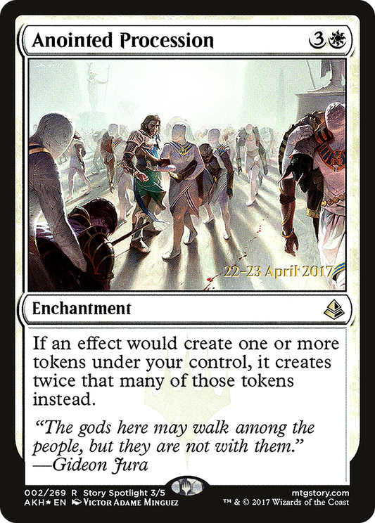 Anointed Procession [Amonkhet Prerelease Promos]