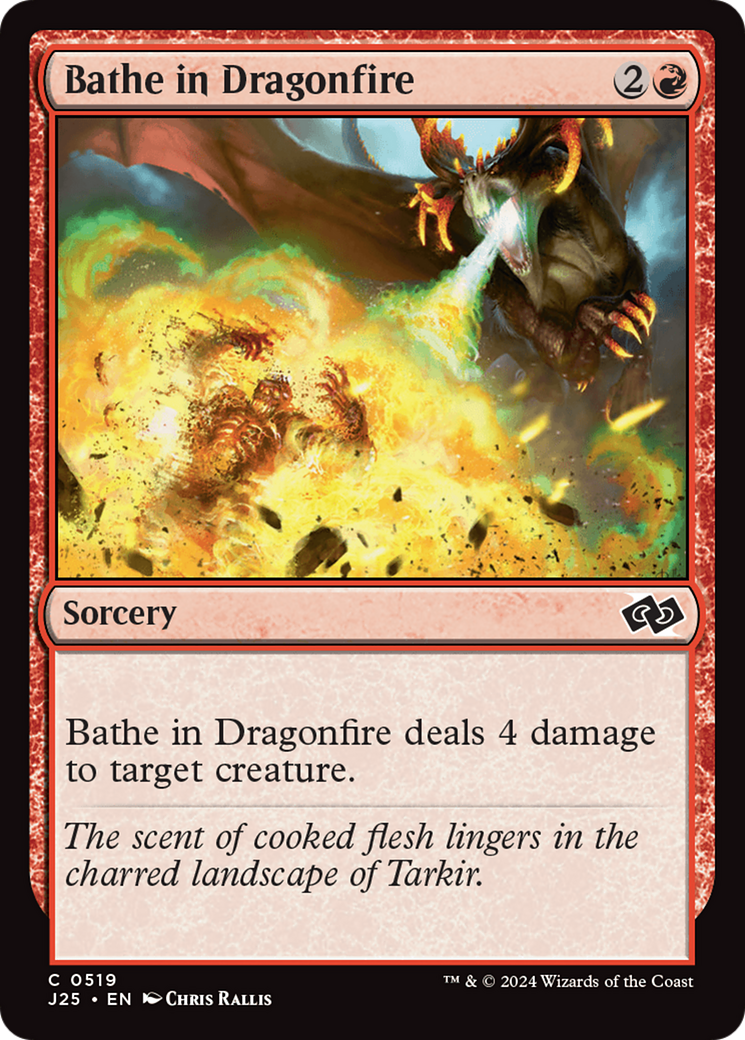 Bathe in Dragonfire [Foundations Jumpstart] | Silver Goblin