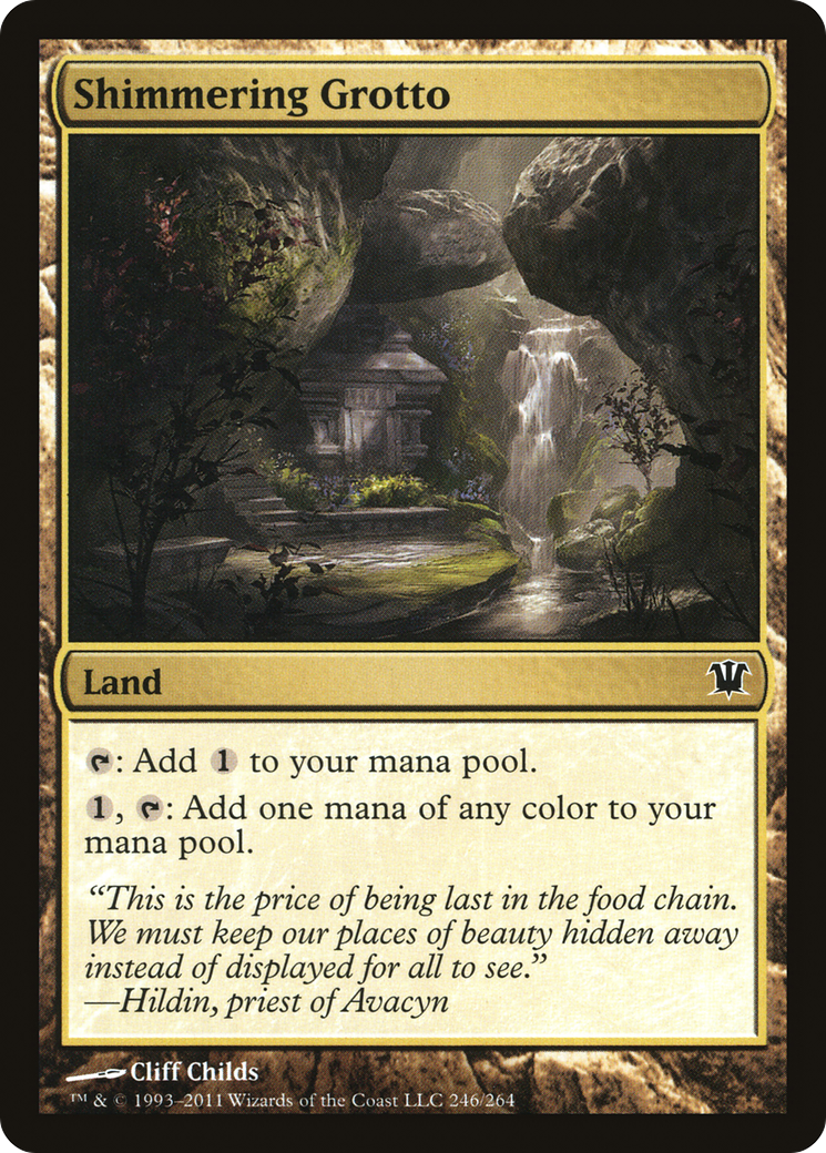 Shimmering Grotto [Innistrad] | Silver Goblin