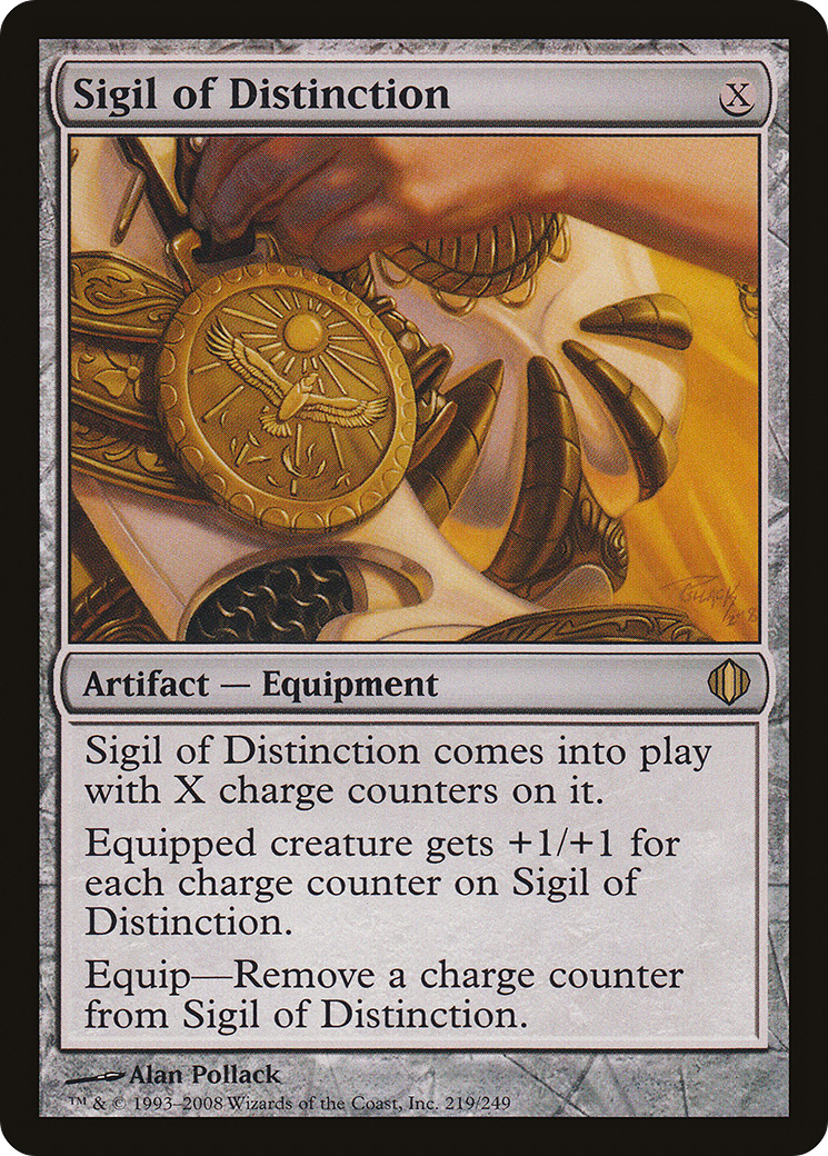 Sigil of Distinction [Shards of Alara] | Silver Goblin