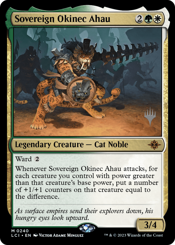 Sovereign Okinec Ahau (Promo Pack) [The Lost Caverns of Ixalan Promos] | Silver Goblin