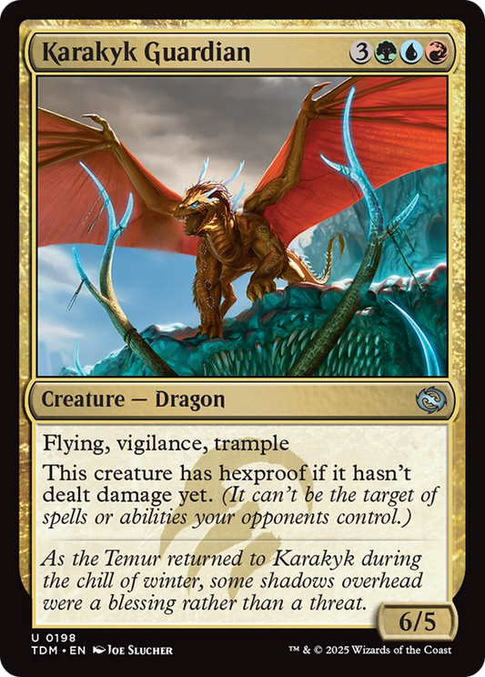 Karakyk Guardian (198) Foil - Tarkir: Dragonstorm