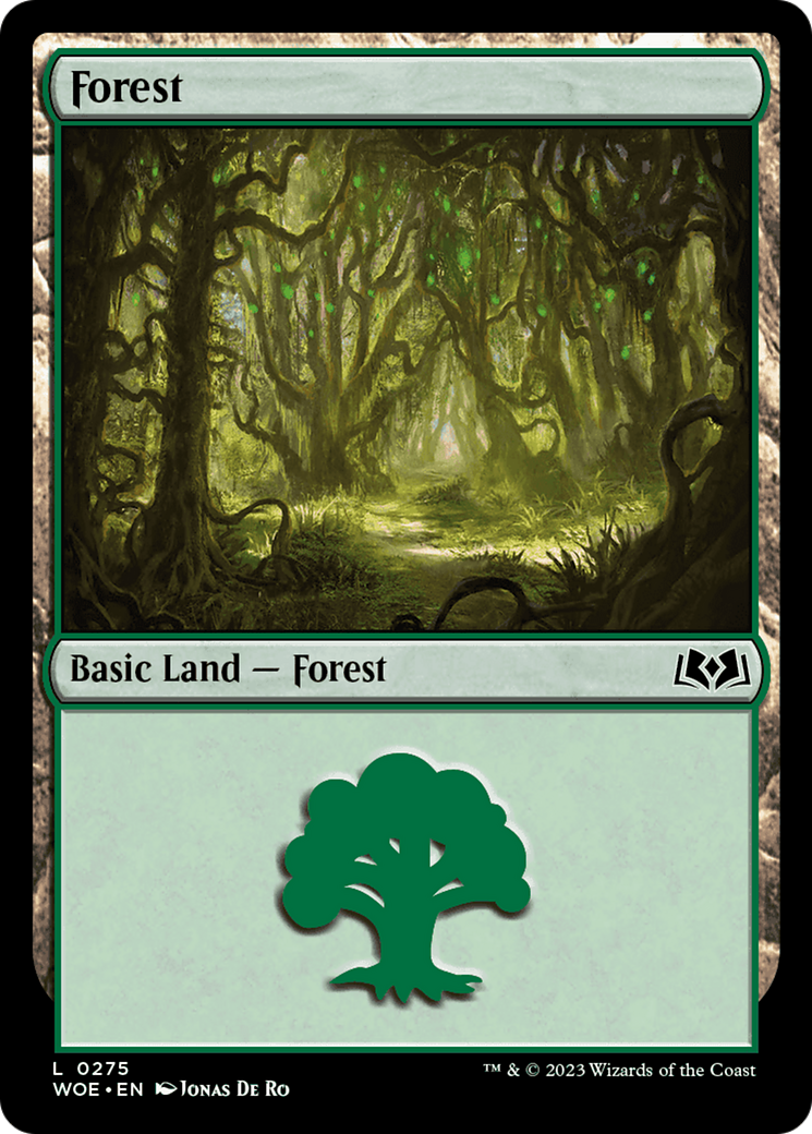 Forest (0275) [Wilds of Eldraine] | Silver Goblin