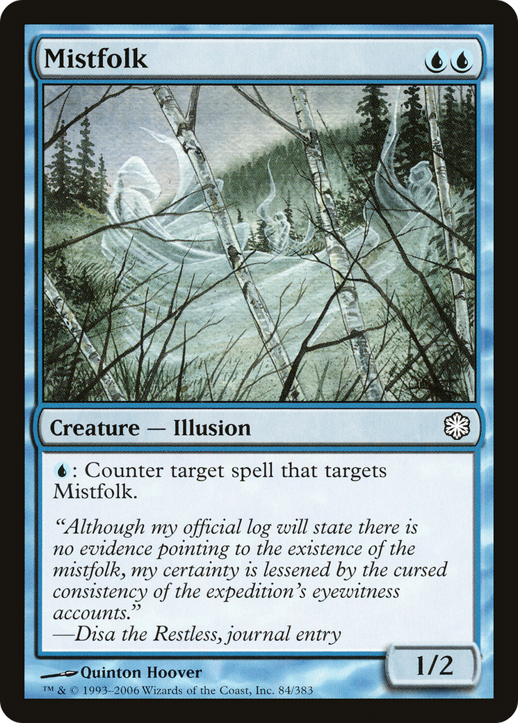 Mistfolk [Coldsnap Theme Decks] | Silver Goblin