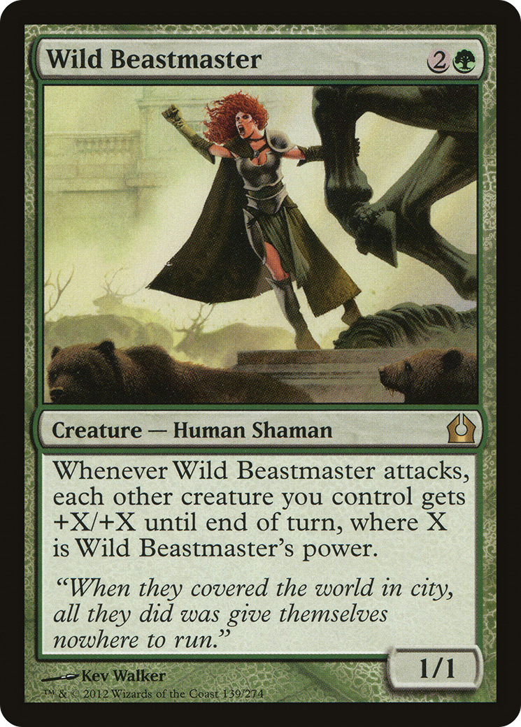 Wild Beastmaster [Return to Ravnica] | Silver Goblin