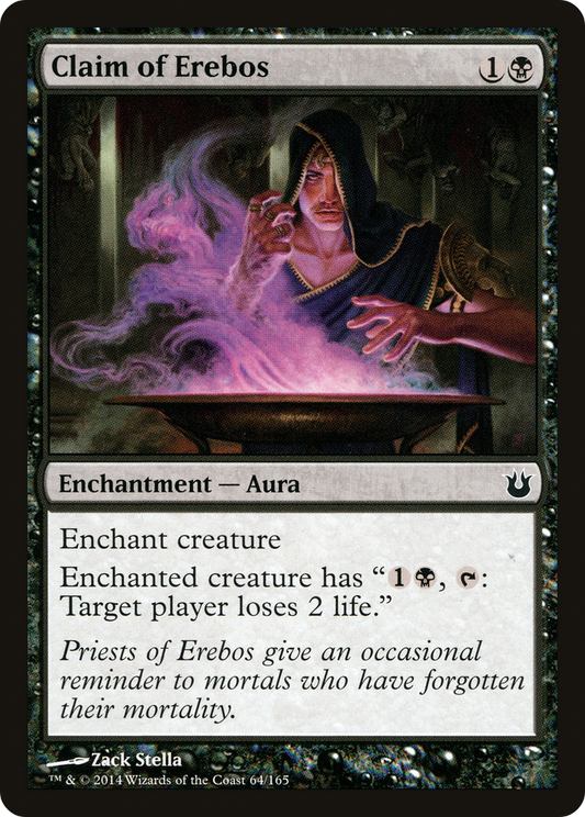Claim of Erebos [Born of the Gods] Foil