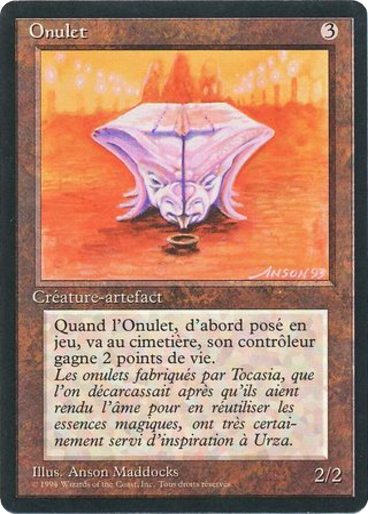 Onulet [Foreign Black Border] | Silver Goblin