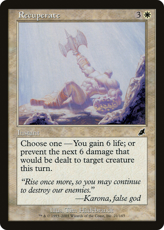 Recuperate [Scourge] Foil