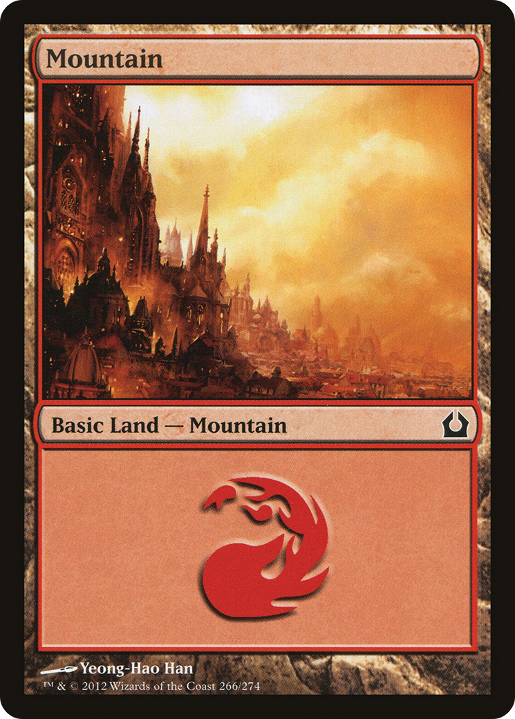 Mountain (266) [Return to Ravnica] | Silver Goblin