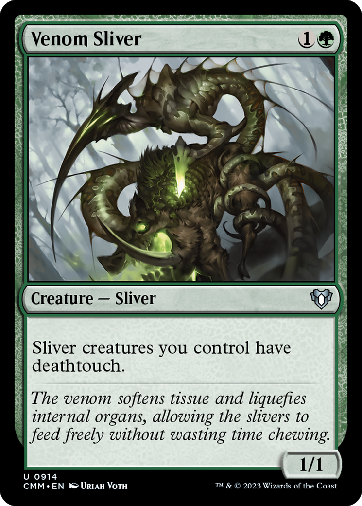 Venom Sliver [Commander Masters] | Silver Goblin