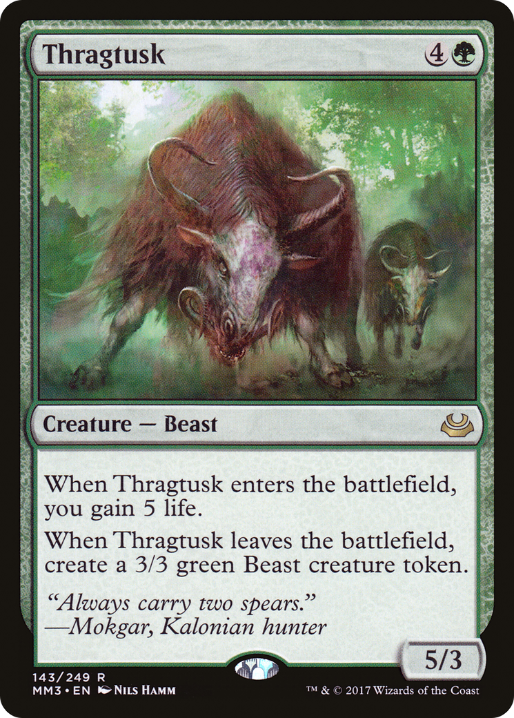 Thragtusk [Modern Masters 2017] | Silver Goblin