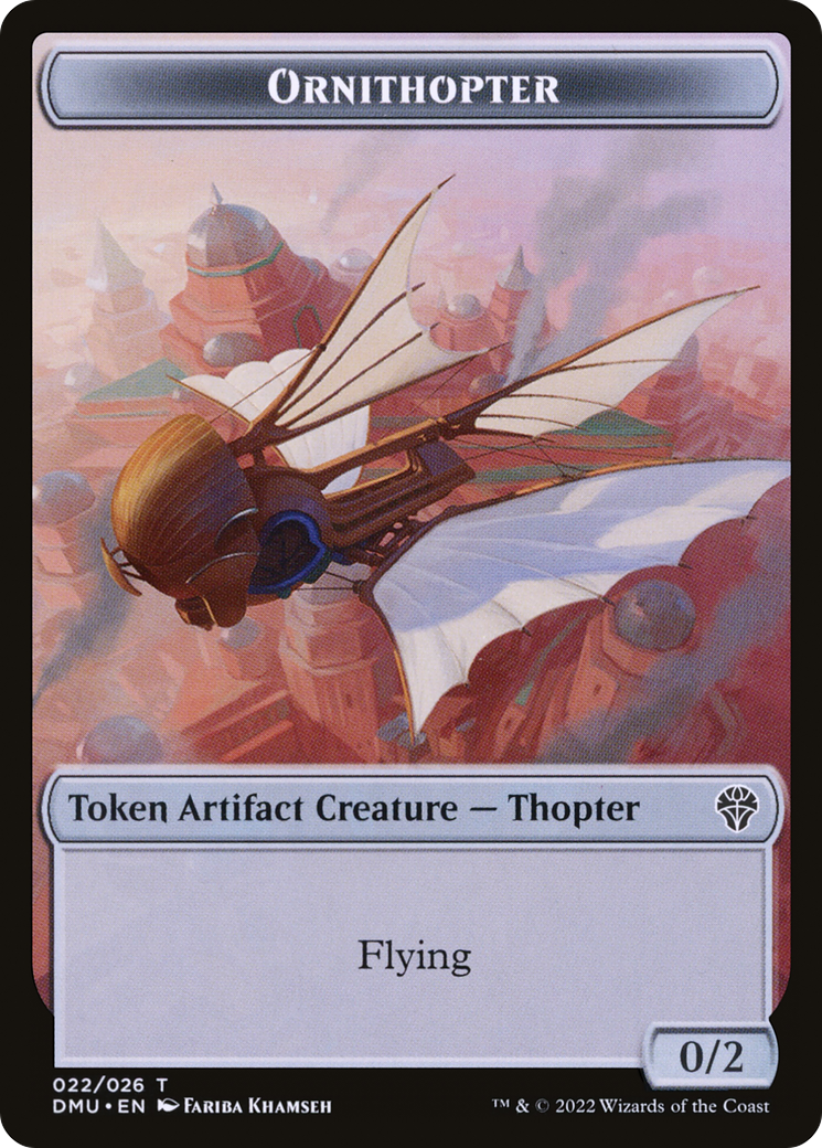 Ornithopter Token [Dominaria United Tokens] | Silver Goblin