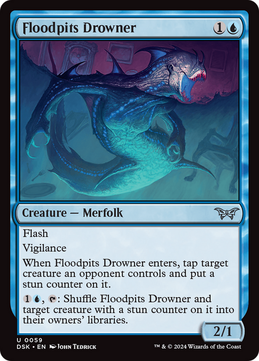 Floodpits Drowner [Duskmourn: House of Horror]