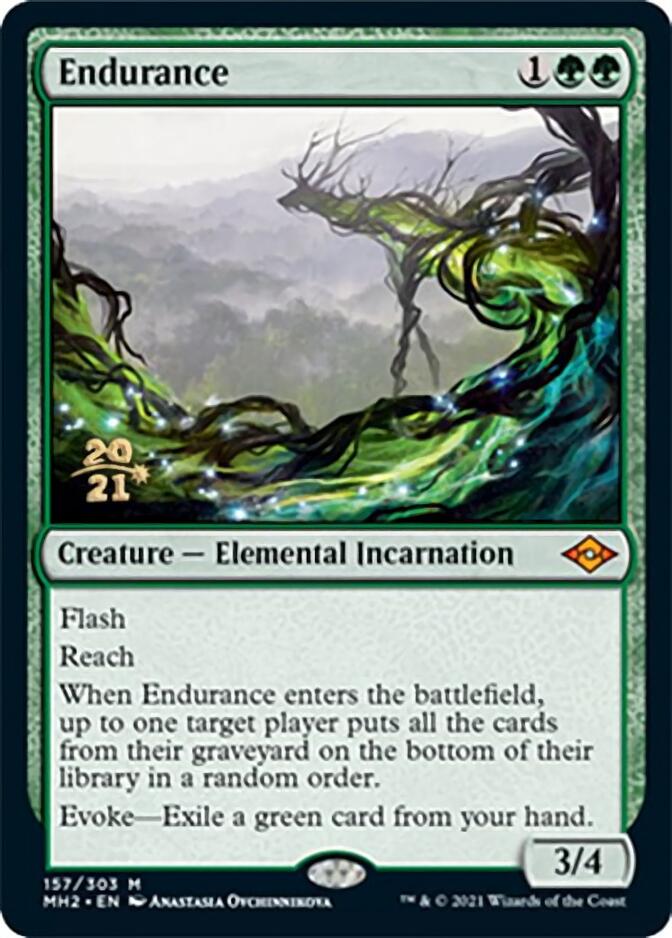 Endurance [Modern Horizons 2 Prerelease Promos] | Silver Goblin