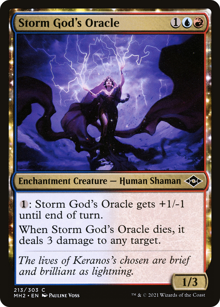 Storm God's Oracle [Modern Horizons 2] | Silver Goblin