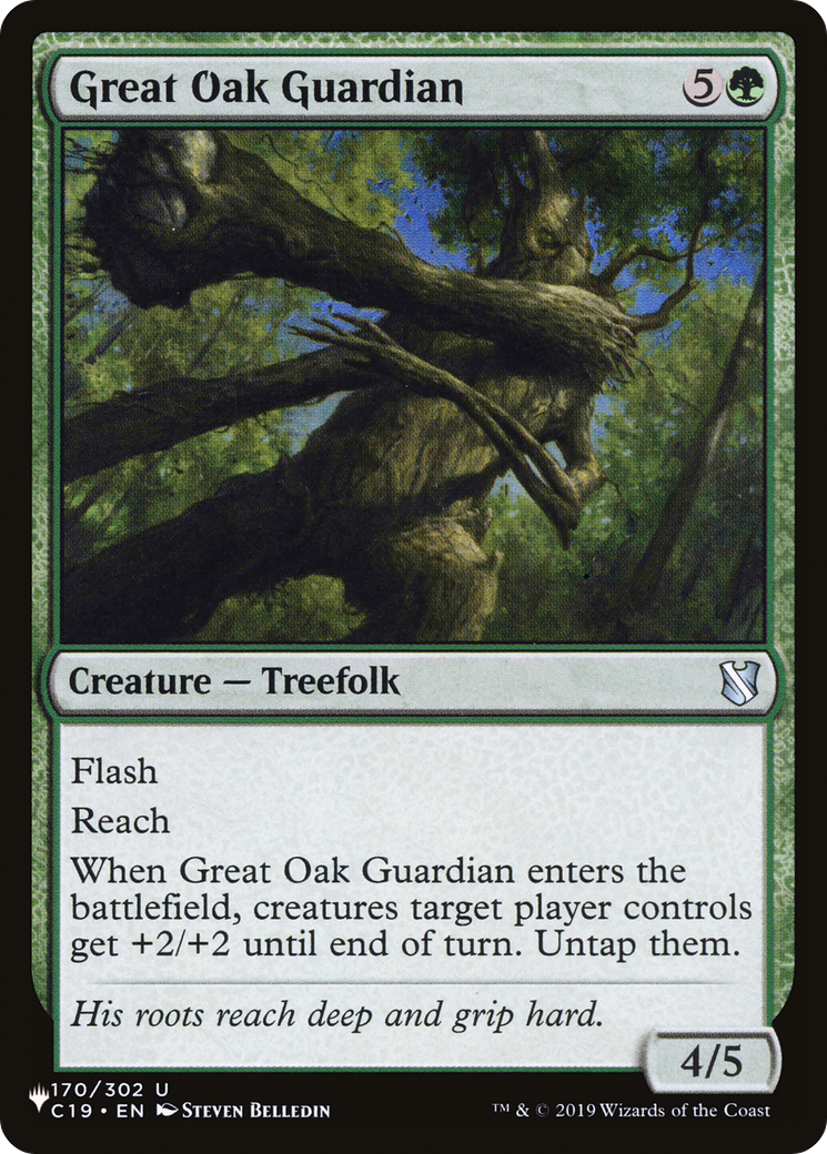 Great Oak Guardian [The List] | Silver Goblin