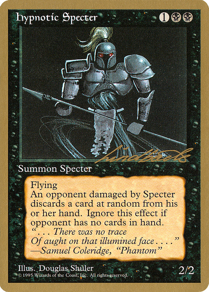 Hypnotic Specter (Leon Lindback) [Pro Tour Collector Set] | Silver Goblin