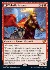 Volatile Arsonist // Dire-Strain Anarchist [Innistrad: Crimson Vow] | Silver Goblin