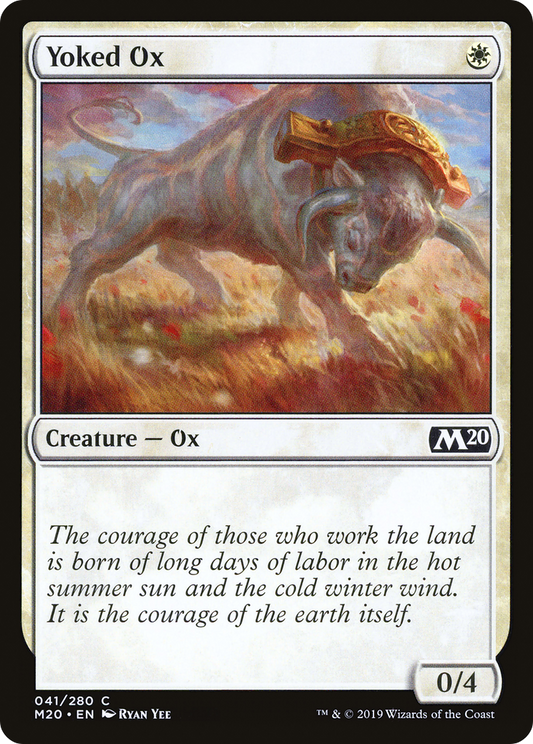 Yoked Ox [Core Set 2020]