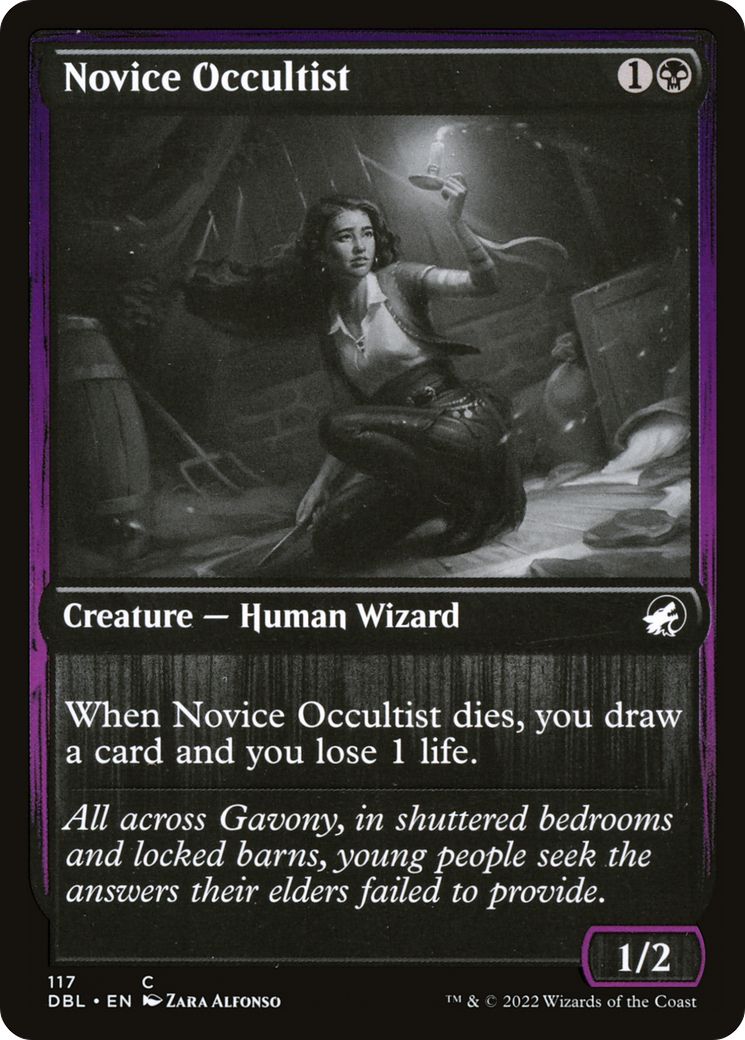 Novice Occultist [Innistrad: Double Feature]
