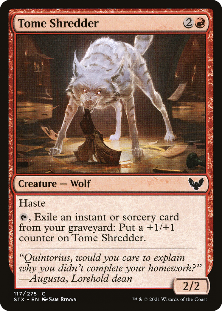 Tome Shredder [Strixhaven: School of Mages] | Silver Goblin