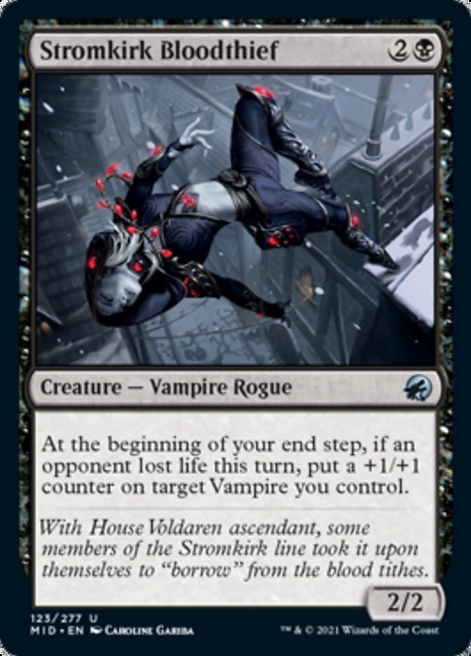 Stromkirk Bloodthief [Innistrad: Midnight Hunt] | Silver Goblin