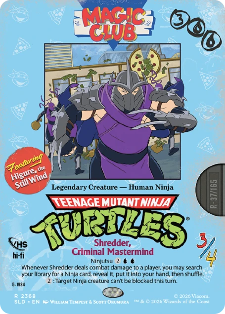 Secret Lair - Teenage Mutant Ninja Turtles: VHS Villains
