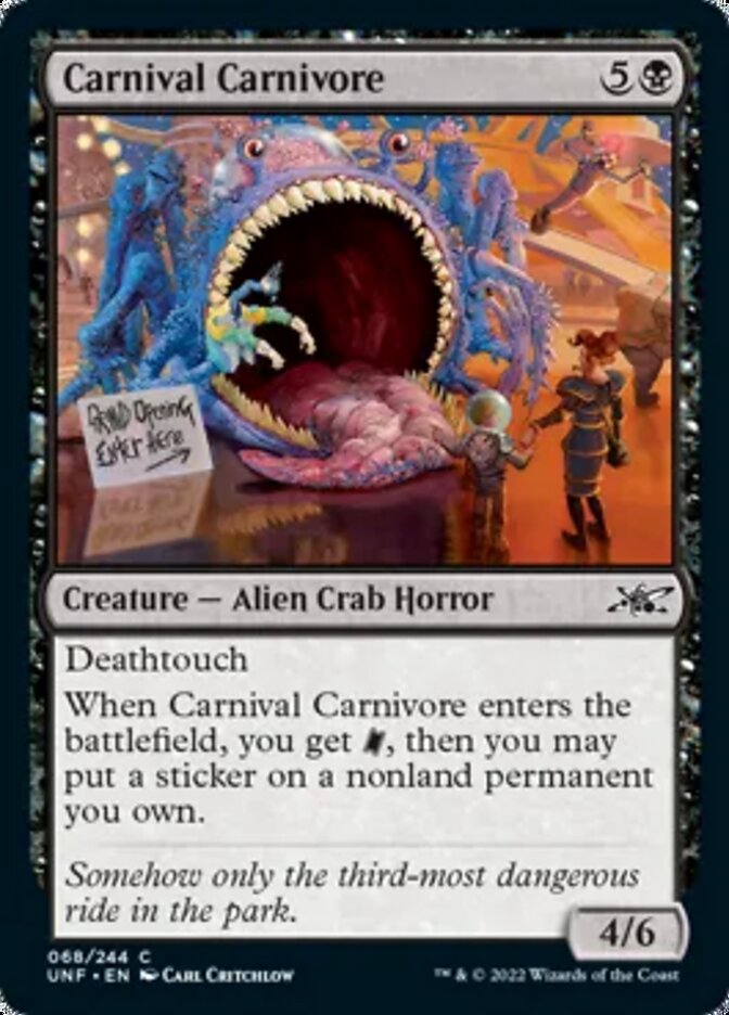 Carnival Carnivore [Unfinity] | Silver Goblin