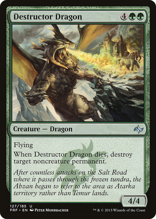 Destructor Dragon [Fate Reforged] Foil