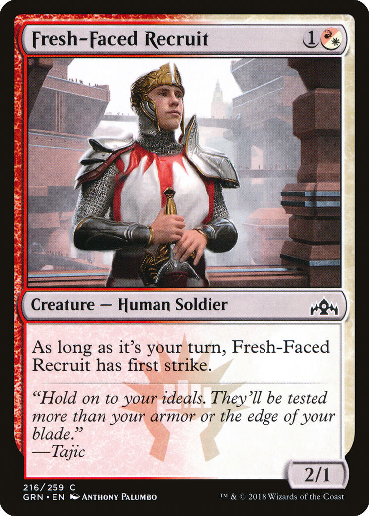 Fresh-Faced Recruit [Guilds of Ravnica] | Silver Goblin