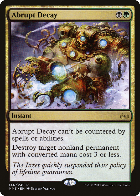 Abrupt Decay [Modern Masters 2017] Foil