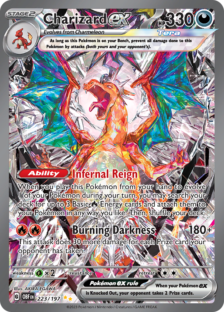 Charizard ex (223/197) [Scarlet & Violet: Obsidian Flames] | Silver Goblin