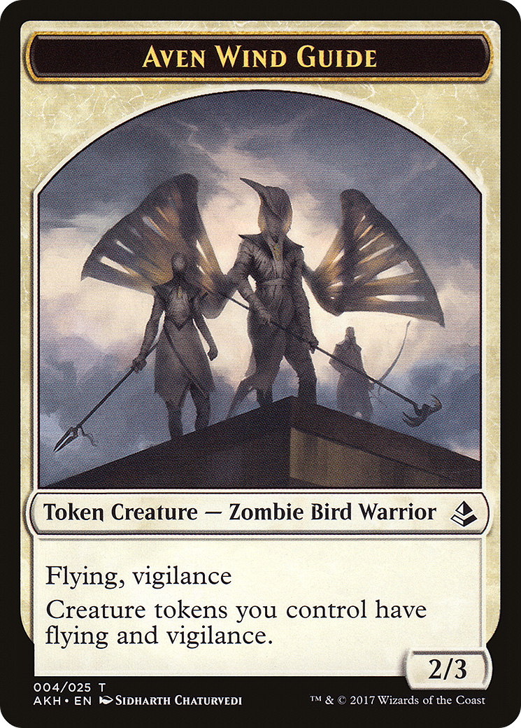 Aven Wind Guide Token [Amonkhet Tokens] | Silver Goblin