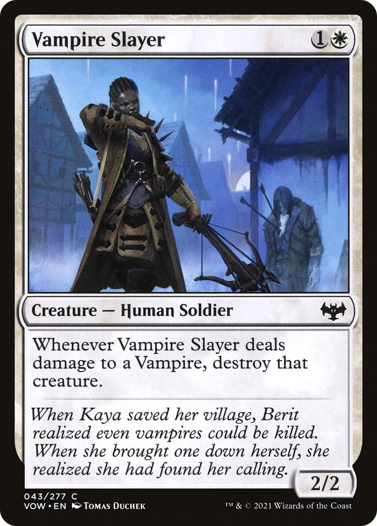 Vampire Slayer [Innistrad: Crimson Vow] | Silver Goblin