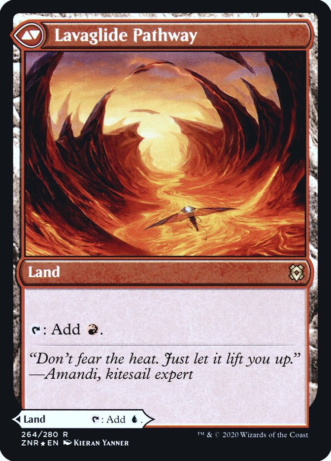 Riverglide Pathway // Lavaglide Pathway [Zendikar Rising Prerelease Promos] | Silver Goblin