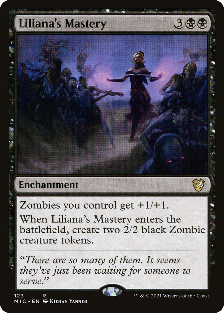 Liliana's Mastery [Innistrad: Midnight Hunt Commander]