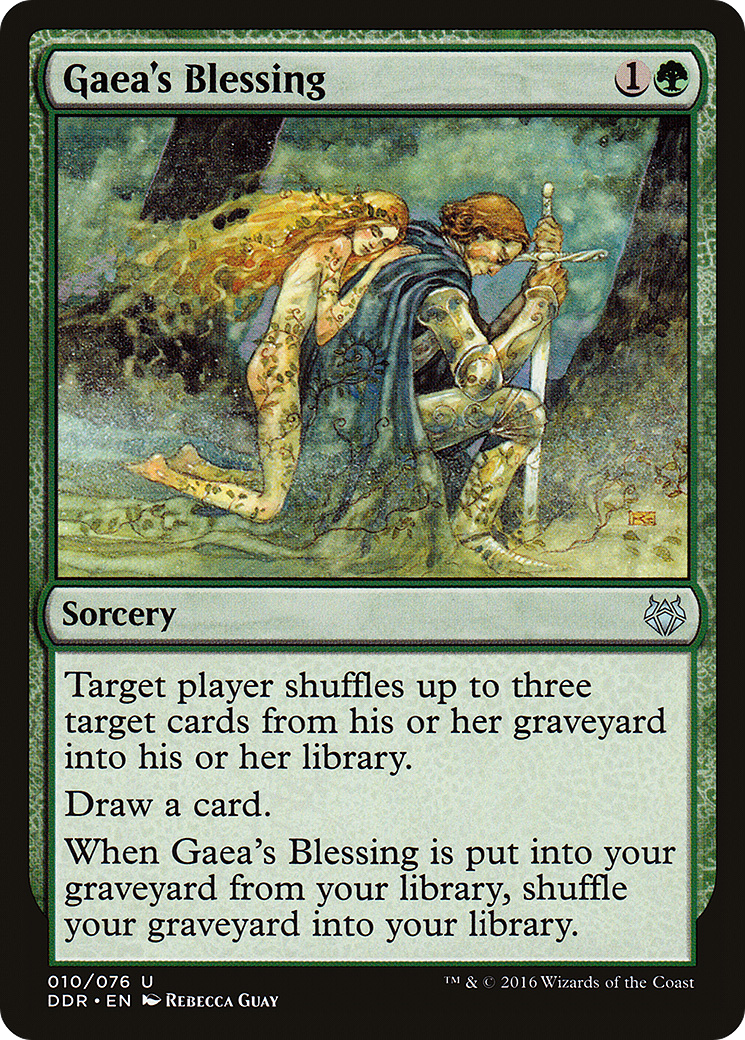 Gaea's Blessing [Duel Decks: Nissa vs. Ob Nixilis] | Silver Goblin