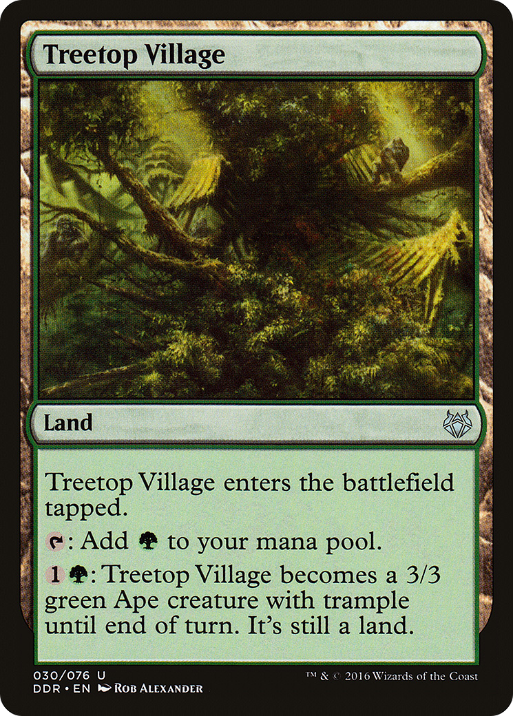 Treetop Village [Duel Decks: Nissa vs. Ob Nixilis] | Silver Goblin