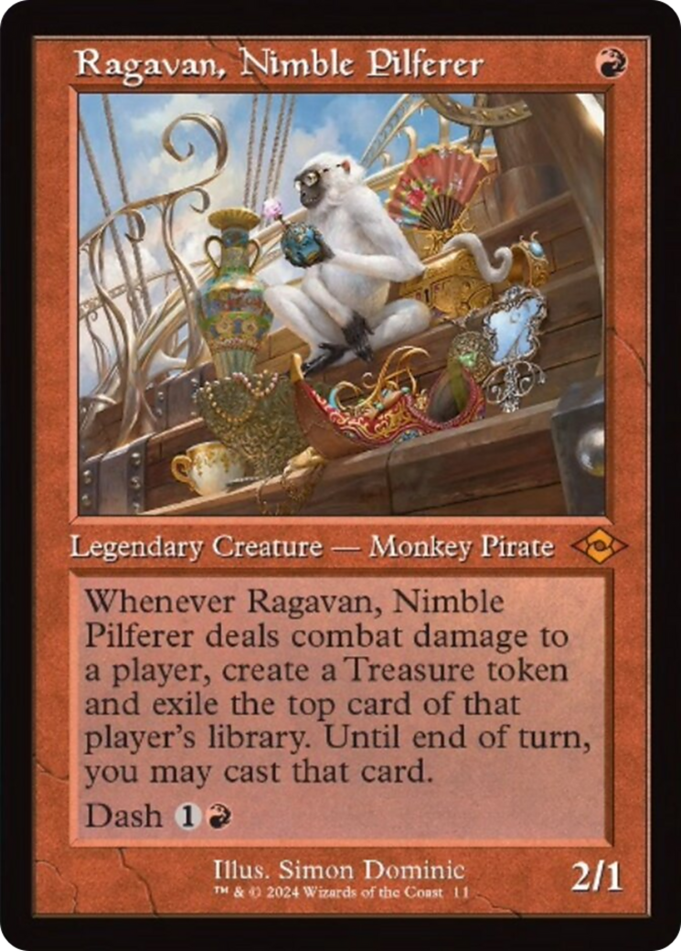 Ragavan, Nimble Pilferer (Retro) [Modern Horizons 2] | Silver Goblin