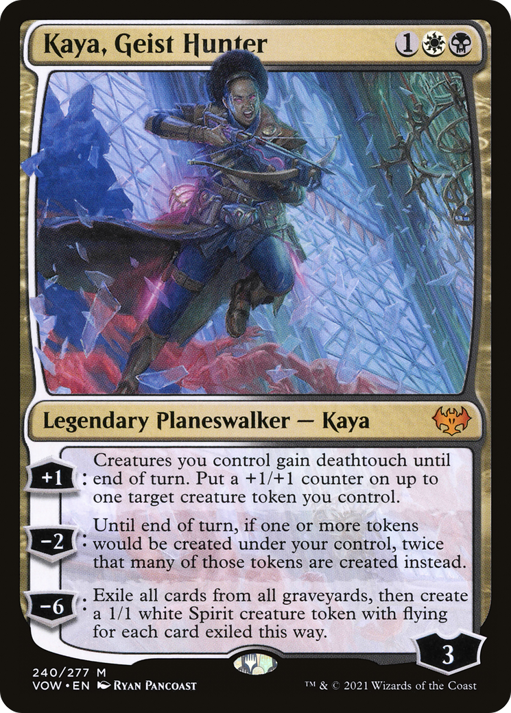 Kaya, Geist Hunter [Innistrad: Crimson Vow] | Silver Goblin