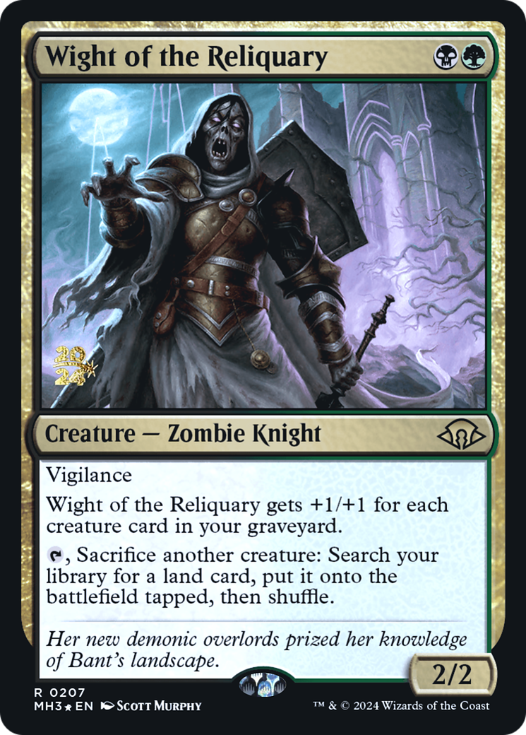 Wight of the Reliquary [Modern Horizons 3 Prerelease Promos] | Silver Goblin