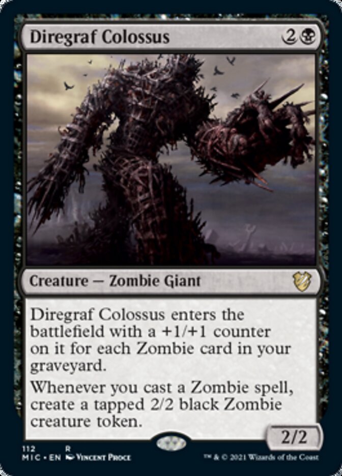 Diregraf Colossus [Innistrad: Midnight Hunt Commander] | Silver Goblin