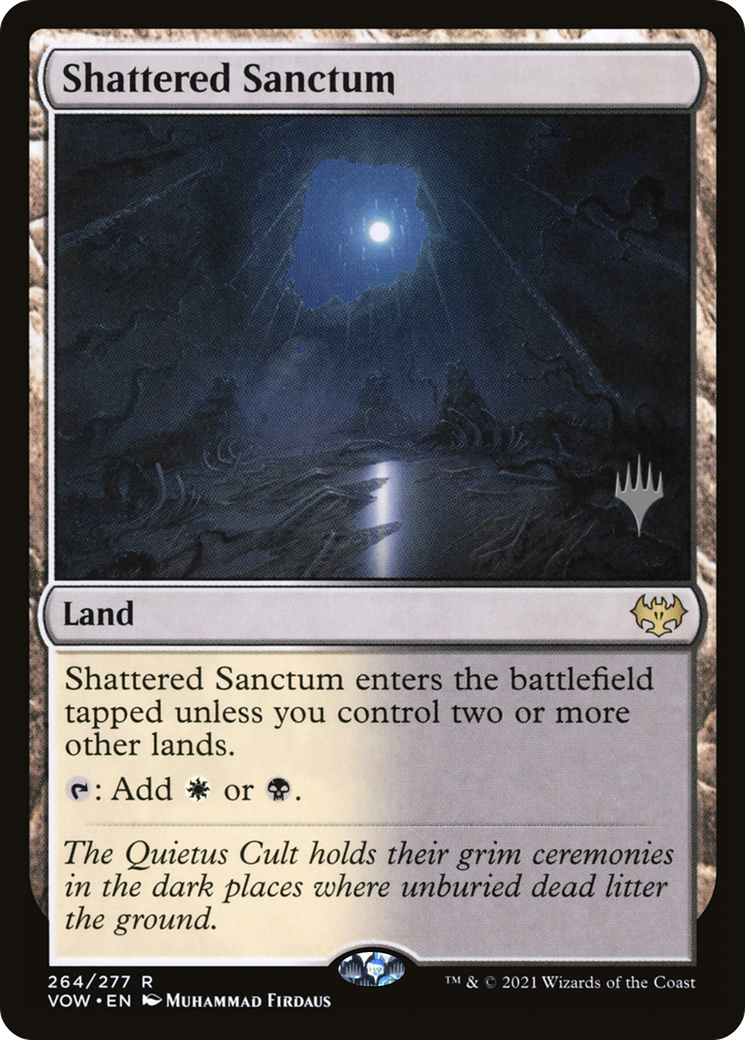 Shattered Sanctum (Promo Pack) [Innistrad: Crimson Vow Promos]