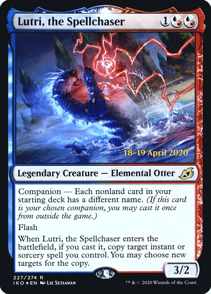 Lutri, the Spellchaser [Ikoria: Lair of Behemoths Prerelease Promos] | Silver Goblin