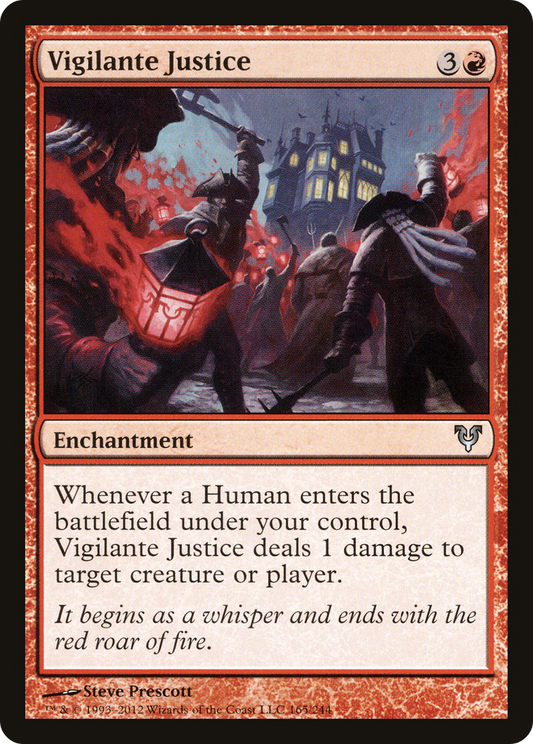 Vigilante Justice [Avacyn Restored] Foil